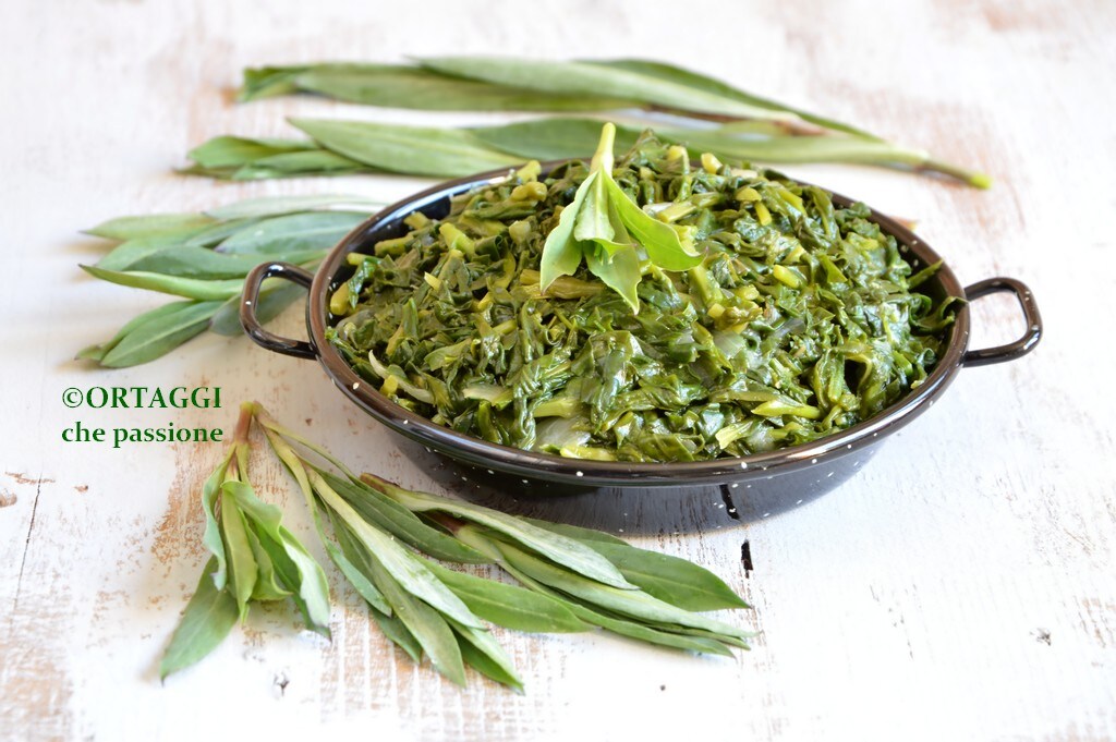 carletti - stridoli à la poêle légume de printemps