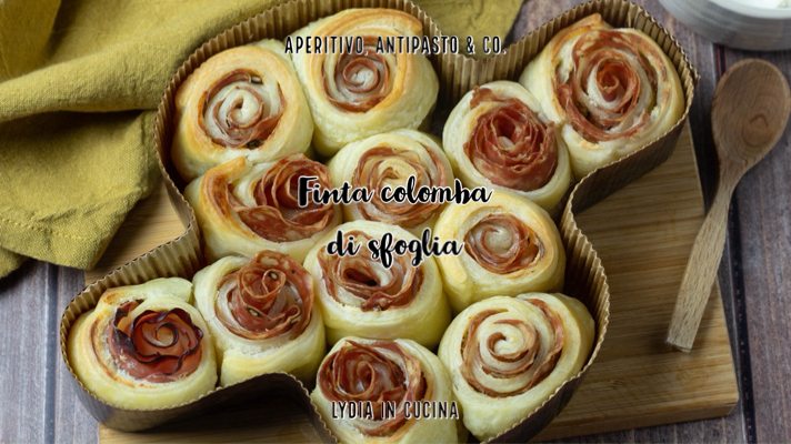 Colombe en pâte feuilletée, recette très facile, seulement 3 ingrédients