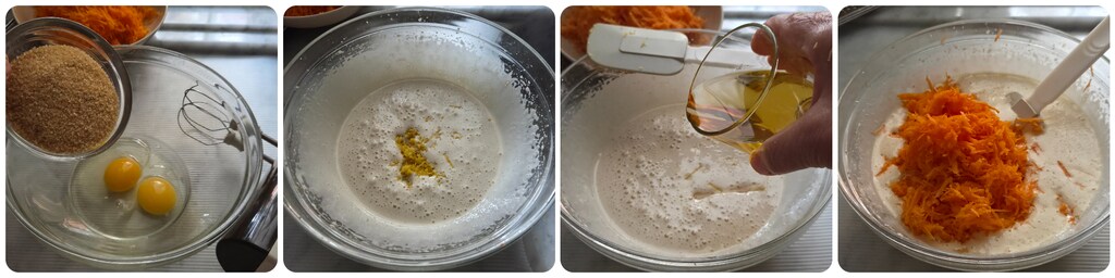 gâteau intégral aux carottes et amandes