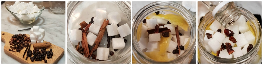 morceaux de sucre digestifs aux épices