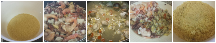 Couscous de poisson aux fruits de mer