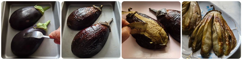 aubergines avec tomates cerises et feta