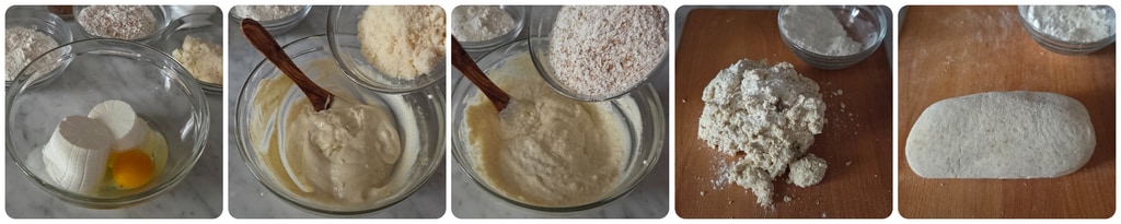 gnocchis complets à la ricotta avec des poivrons