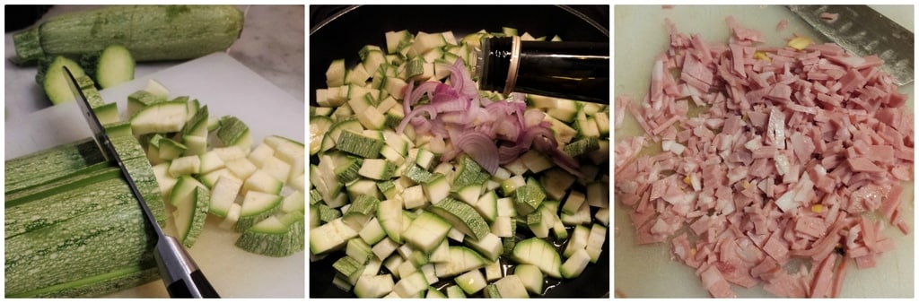 omelette de courgettes