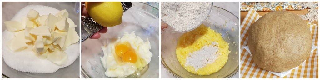 pâte sablée intégrale