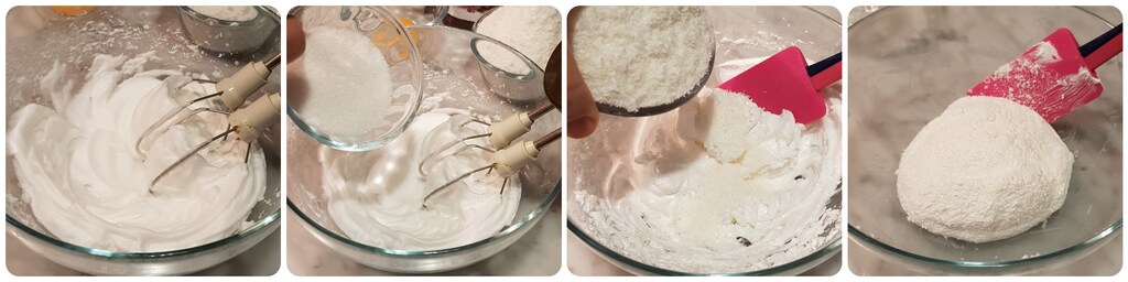 petits gâteaux noix de coco et chocolat