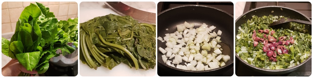 tarte feuilletée aux blettes et à la ricotta