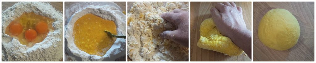 pâte des tagliatelles