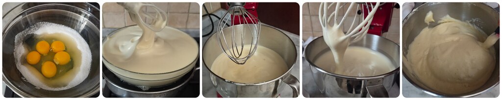 gâteau en forme de cœur avec crème et fraises