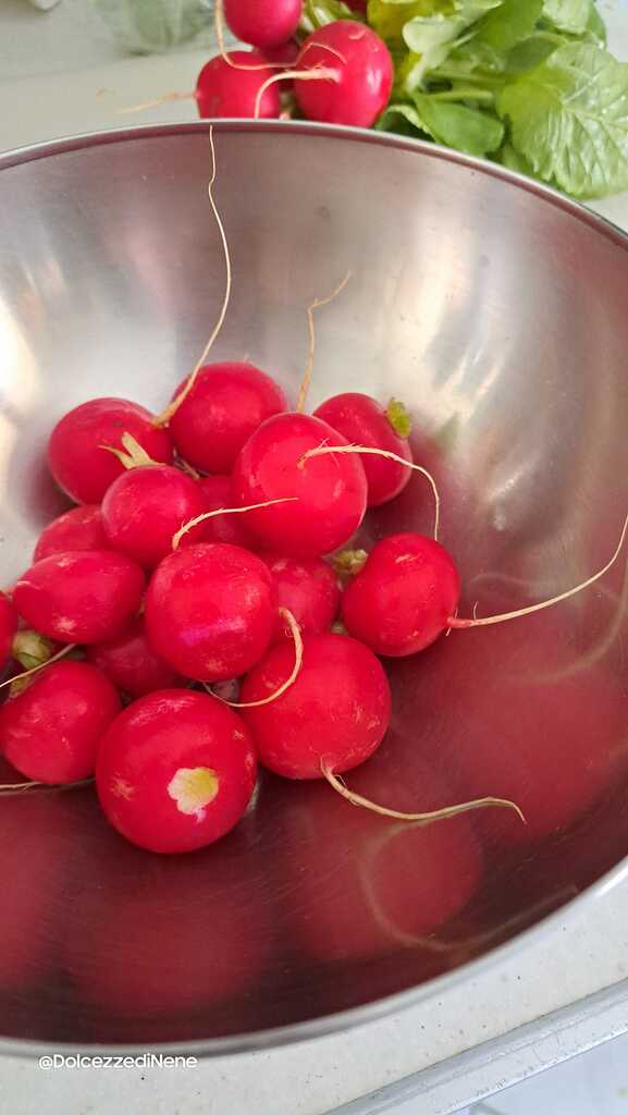 pesto avec feuilles de radis