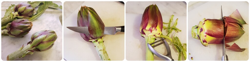 omelette aux artichauts