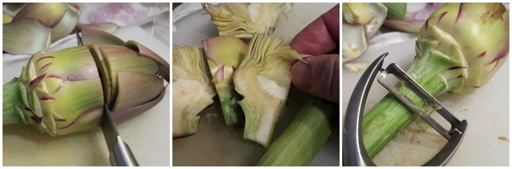 fusilli aux artichauts perche