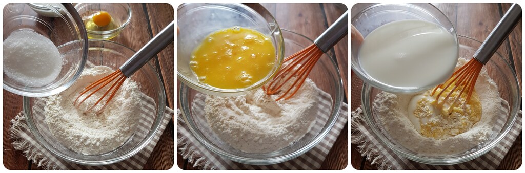 pancakes avec miel et fruits des bois
