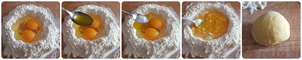 pâte des tagliatelles