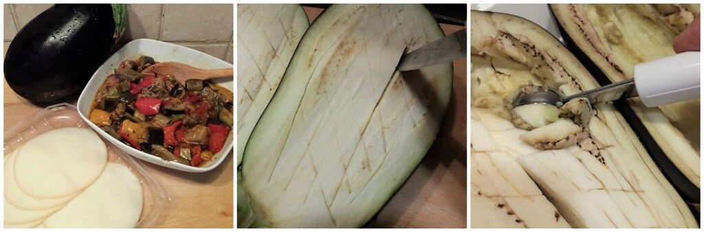 aubergines farcies de caponata