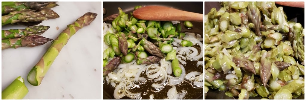 pesto crémeux d'asperges
