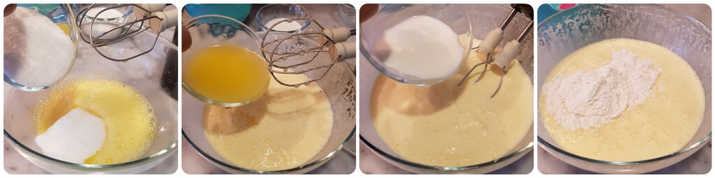 tarte molle avec macédoine de fruits