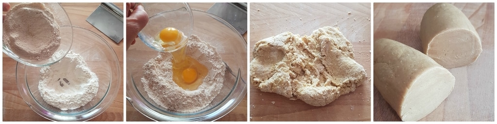 tagliatelles à la farine de châtaigne