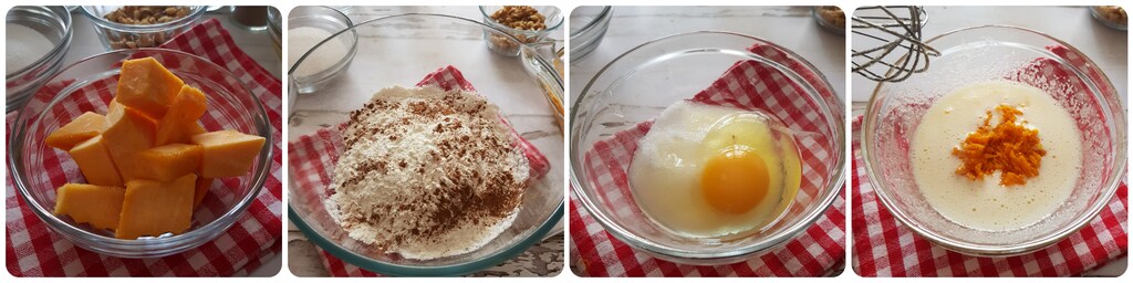muffins à la citrouille avec noix et chocolat