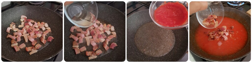 trofie à l'amatriciana