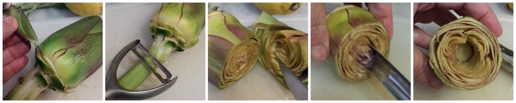 artichauts farcis au four