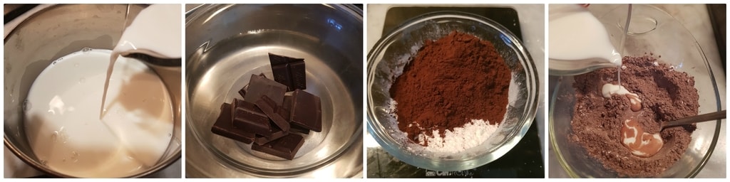 chocolat chaud en tasse