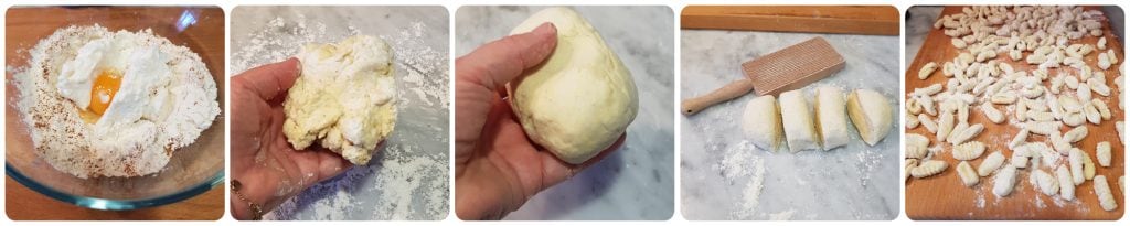 gnocchetti de ricotta