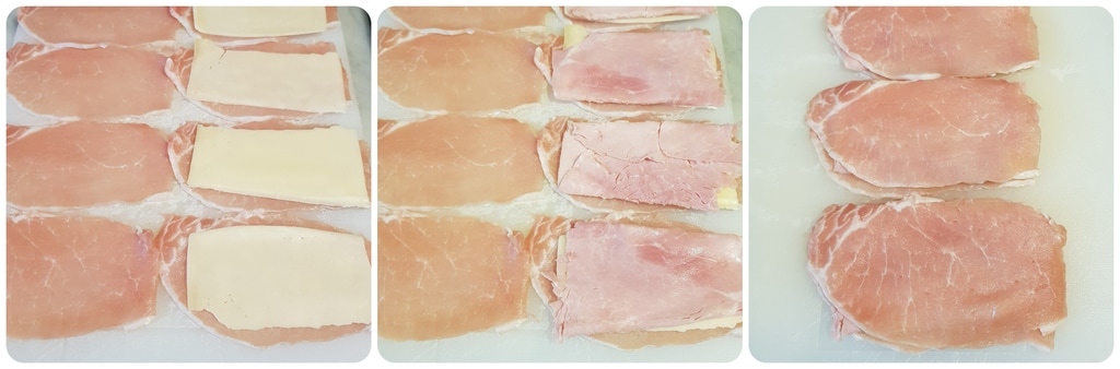 sandwich de longe de porc à la poêle