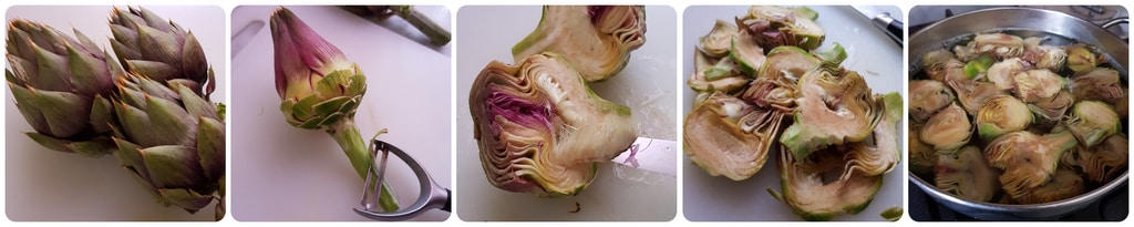 artichauts panés et frits