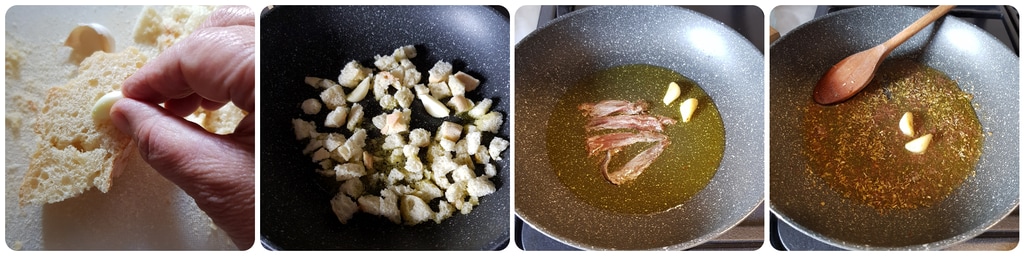 préparation de la sauce