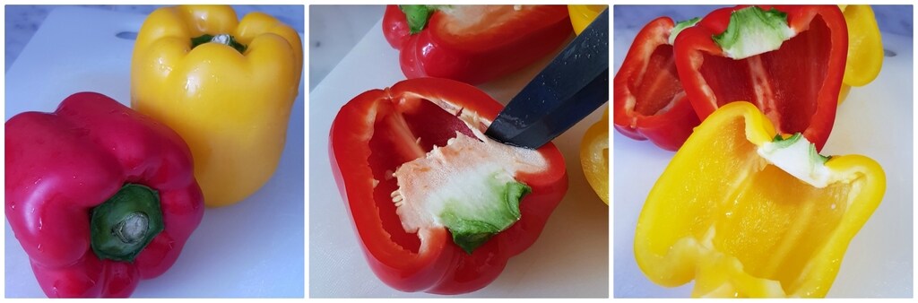 poivrons farcis au four