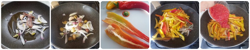 pâtes aux poivrons cornelio