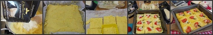 Crostini de polenta au fromage