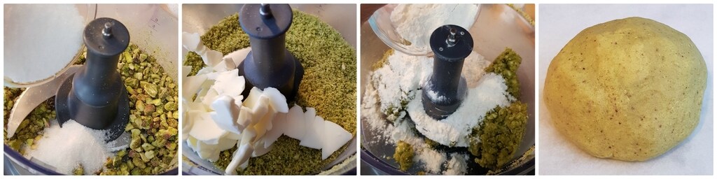 baci di dama à la pistache