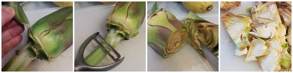 tarte aux artichauts