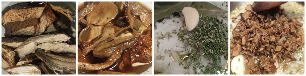 sauce aux champignons à la génoise