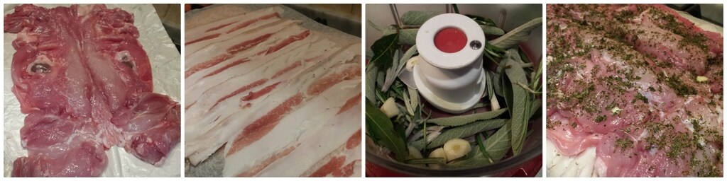 roulade de lapin farcie