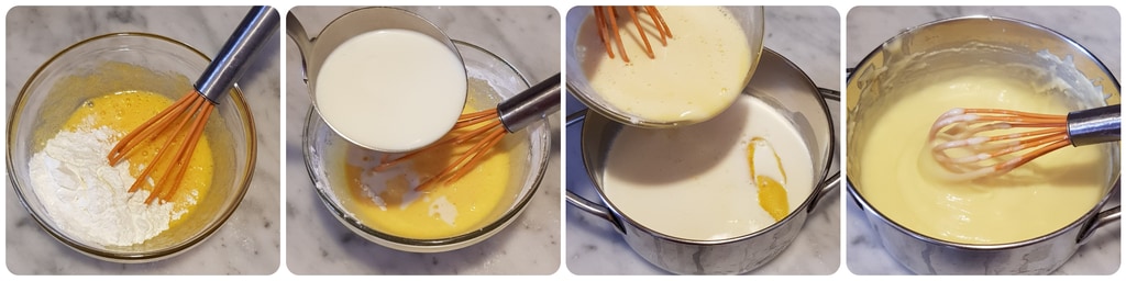 feuilletés crème