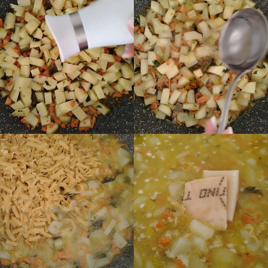 Pâtes et pommes de terre