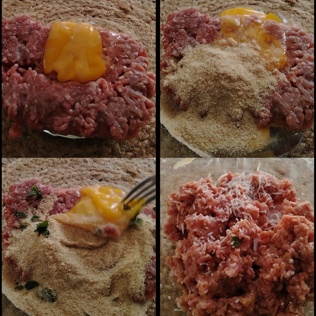 Boulettes avec artichauts au four