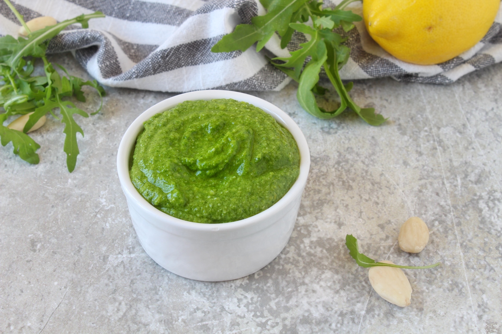 PESTO DE ROQUETTE ET CITRON