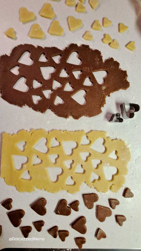 biscuits de Saint-Valentin avec cœur