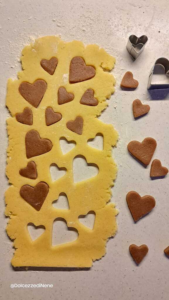 biscuits de Saint-Valentin avec cœur