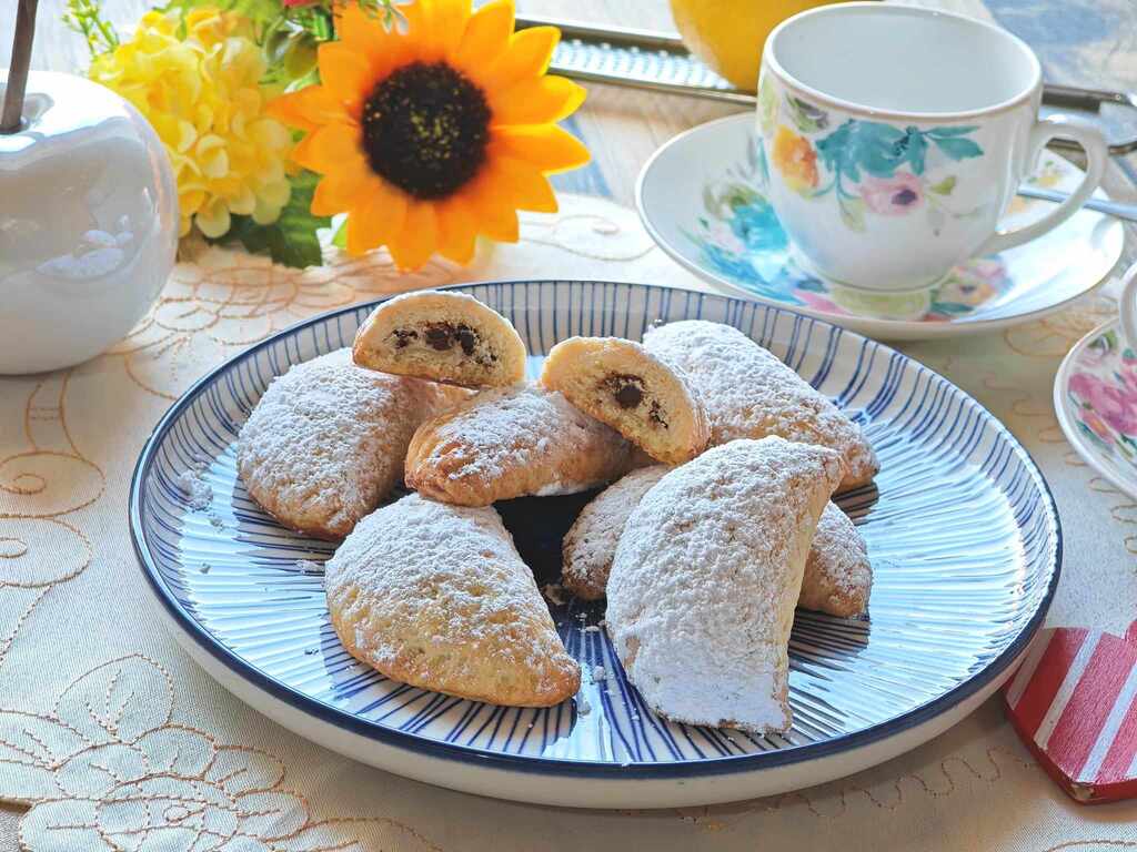 Biscuits à la ricotta et pépites de chocolat