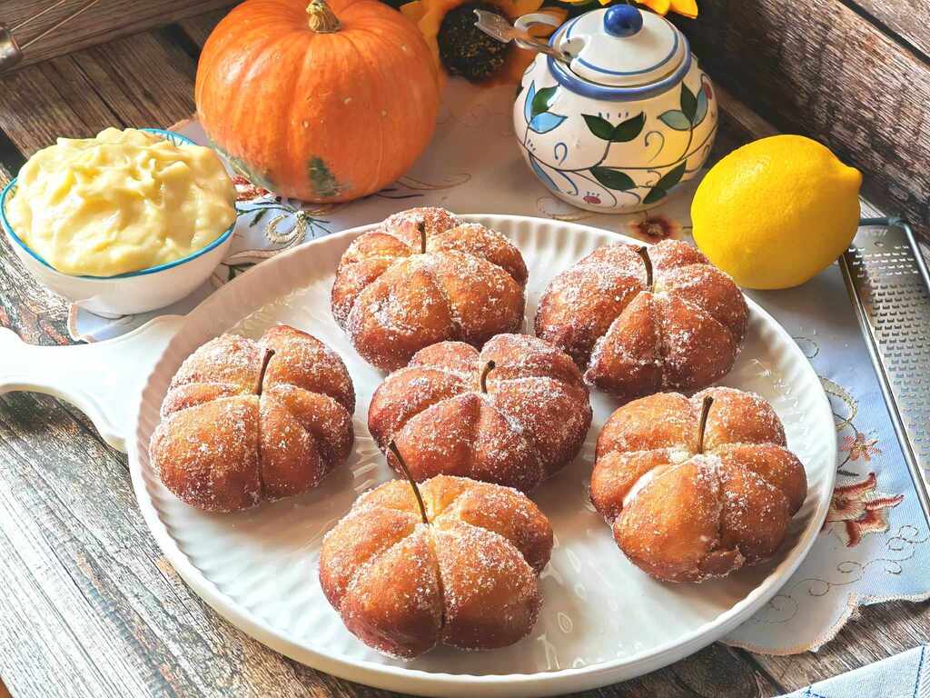 Beignets farcis d'Halloween