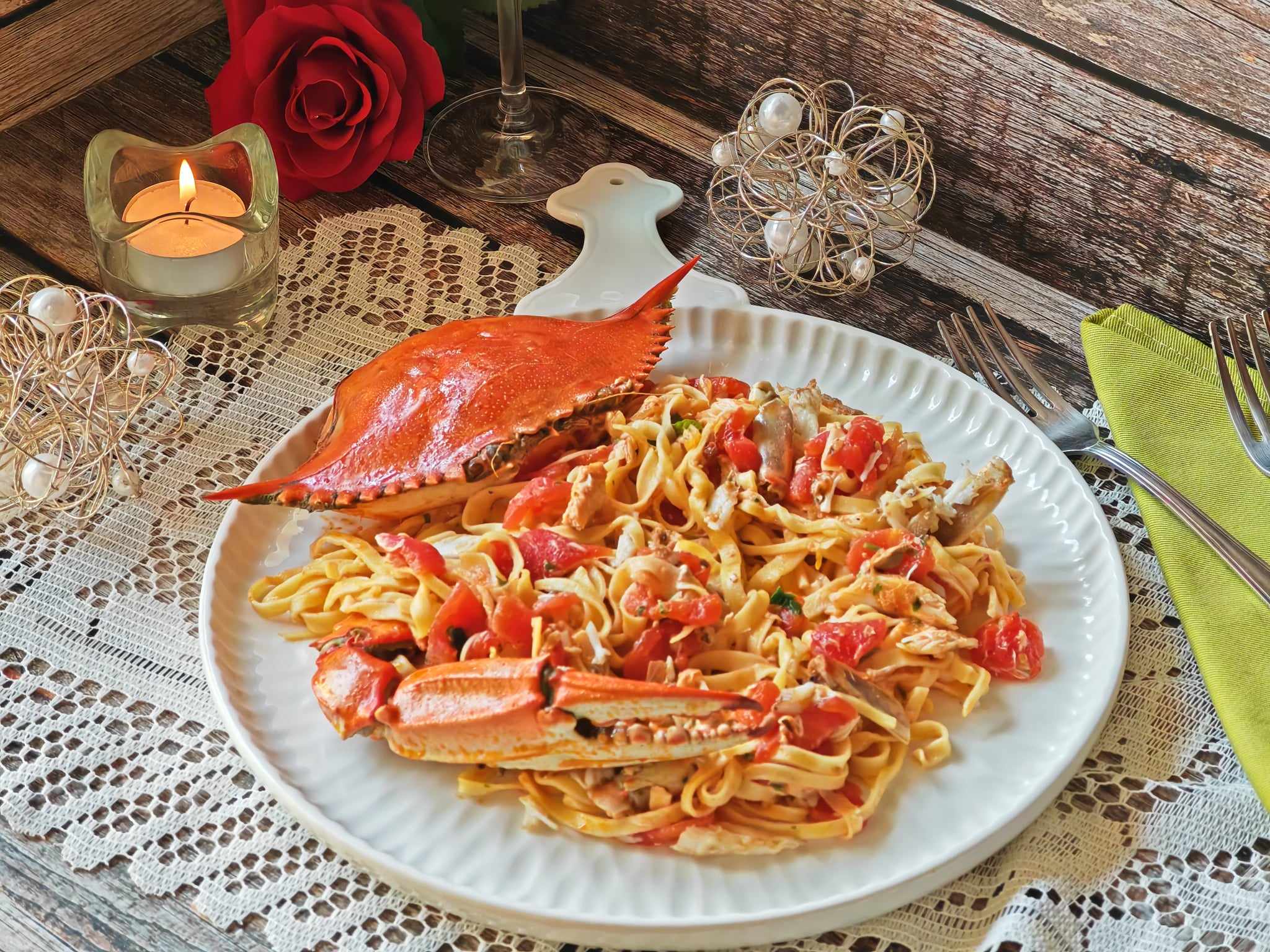 Tagliolini au crabe