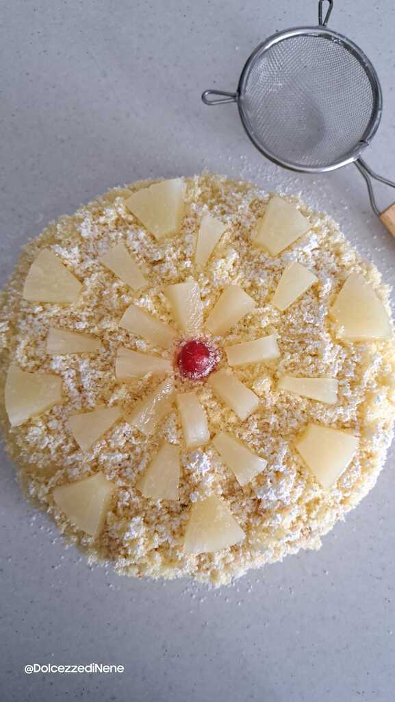 gâteau mimosa à l'ananas