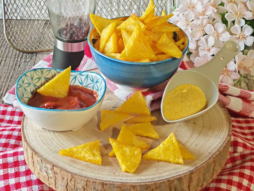 Chips de polenta à la friteuse à air