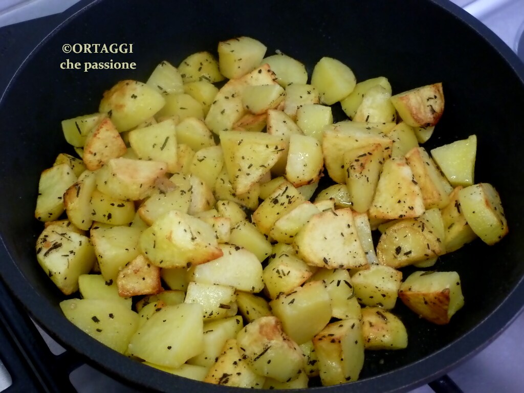 pommes de terre croquantes à la poêle