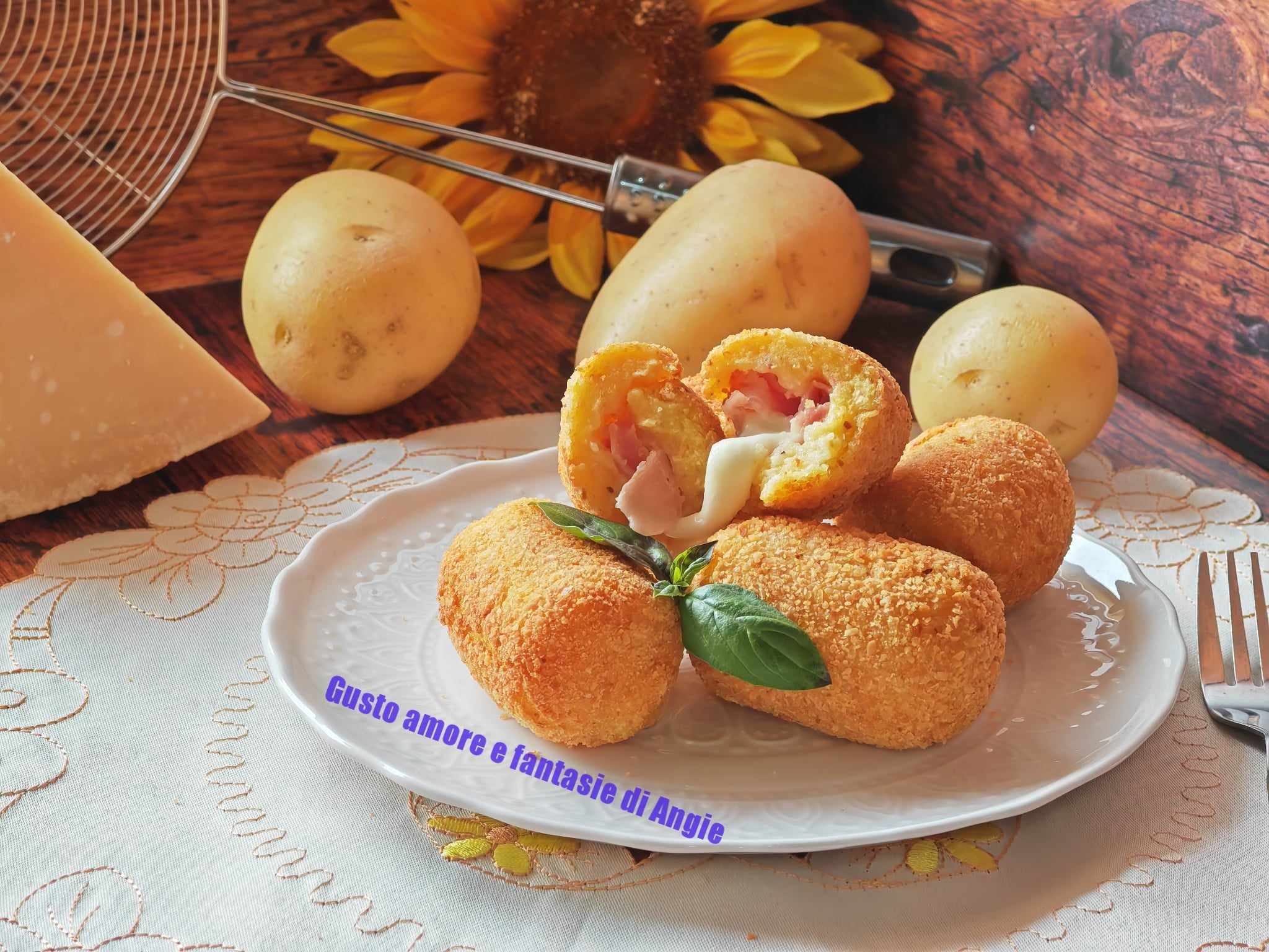 Croquettes de pommes de terre au cœur fondant